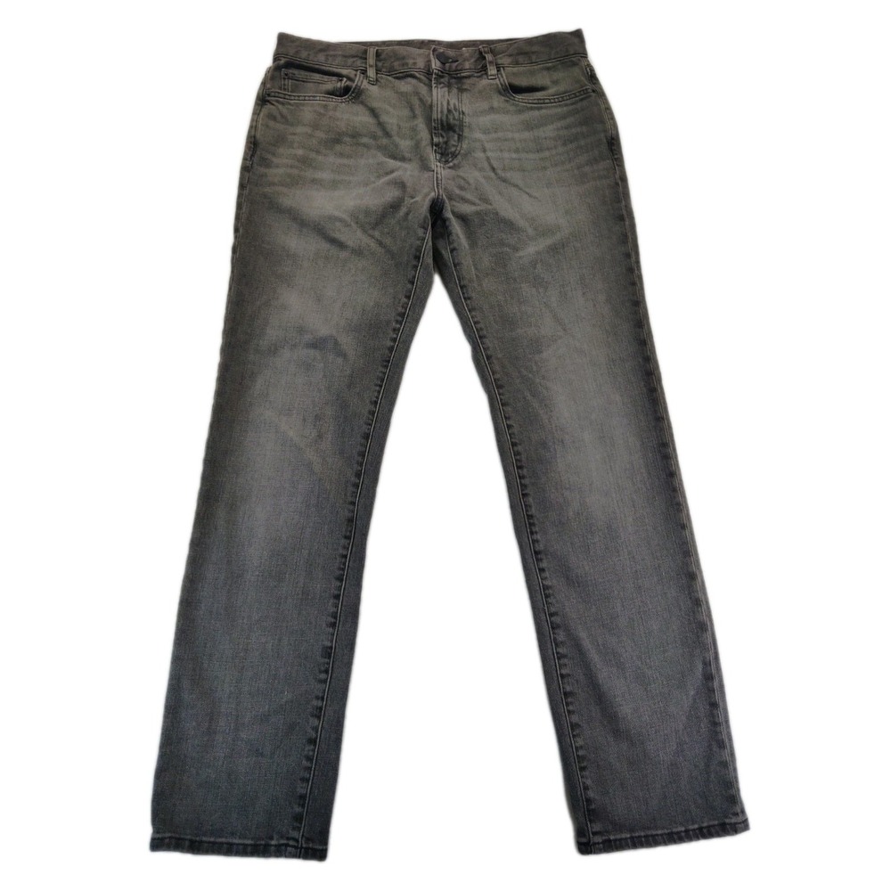 Outerknown SEA Jeans Local Straight Fit Mens 33x31 Black Organic Cotton Denim